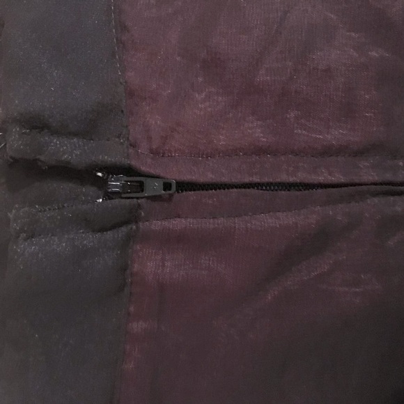 rampage and Purple sheer  skirt - Picture 2 of 2